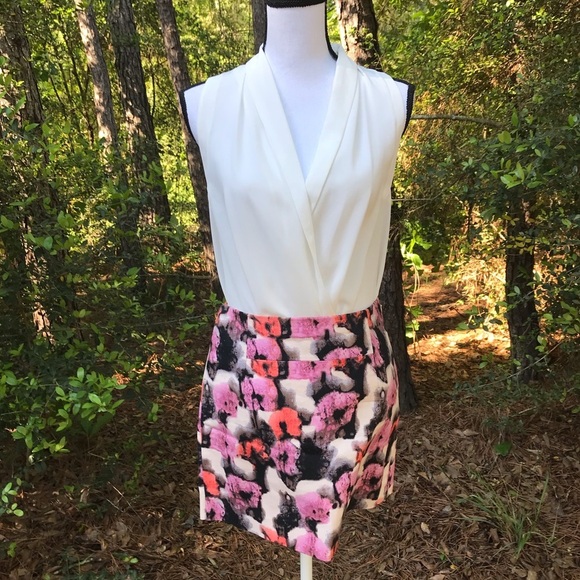 J Crew Floral Mini Skirt Size 4 - Picture 4 of 10